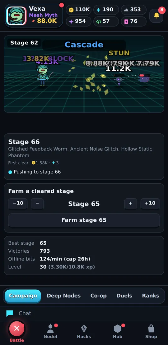 Campaign, stage 62